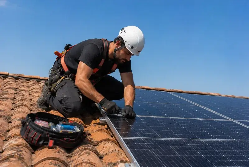 Maintenance et monitoring de panneaux solaires à Pourcieux
