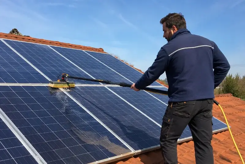 Nettoyage et entretien de panneaux solaires à Pourcieux