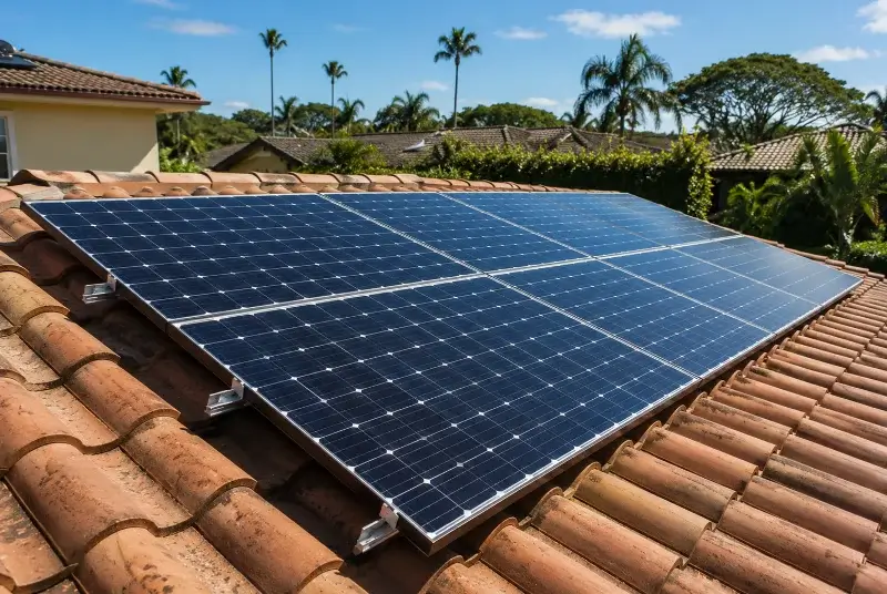 Installation de panneaux solaires à Pourcieux